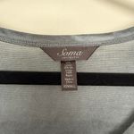 Soma  Women’s XS Grey Silk Blend Longsleeve Dress Photo 1