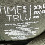 Army green shift dress with camo sash size 2X Photo 3