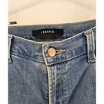 J Brand High Rise Skinny Ankle Jeans Frayed Hem Blue Denim Womens Size 30 Photo 1