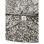 Vicente Camuto Size XS Womens Leopard Print Ruched Sleeveless Stretchy Fabric Black Photo 6