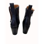 Gap women’s black leather zip heel ankle boots size 10 SKU 5237 Photo 2