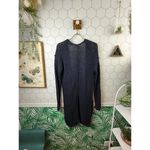 Free People  Simply Sienna Longline Open-Front Navy Cardigan - Size - Small Photo 3