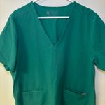 FIGS  Catarina Scrub Top Green XXL Nurse Medical Hospital Scrubs Doctor Photo 1