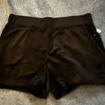 Juicy Couture  black velvet shorts size medium Photo 0