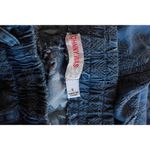 Johnny Was  Womens Pants Blue Jogger Embroidered Cargo Pull On Casual Size Small Photo 5