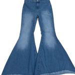 We The Free Free People Just Float on Flare Jeans Cowgirl Rodeo Festival Size 26R Photo 1