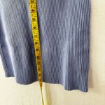 SheIn  Purple Blue Mini Ribbed Knit Pull On Skirt L Photo 3