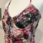 Pretty Little Thing  Top Women 8 Rose Renaissance Strappy Quilt Detail Corset Photo 5