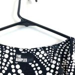 The Kooples NWT Printed Long Sleeve V-Neck Plunge Belted Plunge Jumpsuit Size 3 Photo 6