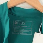 FIGS  Rafaela Oversized Scrub Top in Hunter Green, Size Large Photo 6