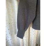 Rebecca Minkoff  Women's Ariel Square Neck Puff Balloon Sleeve Sweatshirt L Photo 2