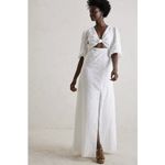 Hutch Anthropologie  Eyelet Cut-Out Maxi Dress Photo 1