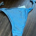 Vitamin A  Blue Bikini Bottom Sparkly Photo 1