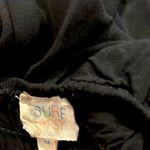 Surf Gypsy super BOHO black off the Shoulder Flowy Rayon Bandeau/crop top M Photo 4