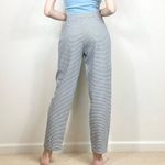 Nasty Gal White Houndstooth Check Cuffed Trousers Photo 1