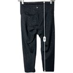 Old Navy High Ride Go Dry Black Animal Print Textured Fabric Sz M NWT Photo 6