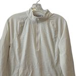 Tommy Bahama Golf Women's White 1/4 Zip Long Sleeve Top L tennis pickleball Photo 1