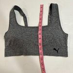 Puma Gray Seamless Sports Bra Women’s Large Stretchy Comfort Fit Photo 4