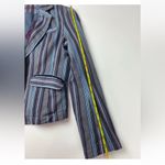 Robert Graham  Women’s Blazer Jacket Striped Size 4 Multicolored Photo 9