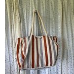 Evelyn K New York Wool Cotton Bohemian Raga Bonita Beaded Fringe Tassel Tote Bag Photo 3