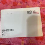 BDG  Pink Floral Women's Flare Jeans Photo 1