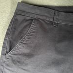 AERO Skinny Ankle Pants Womens 16 Long Navy Casual Chino Stretch Flat Front Blue Photo 4