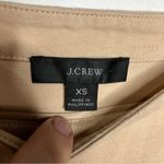 J.Crew  tan striped top long sleeve boat neck size XS Photo 3