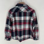 Orvis Pinnacle Shirt Jacket Flannel Multicolor Check Fleece Lined Shacket Photo 13