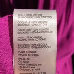 Free People NEW  Wedgewood Magenta Embroidered Maxi Dress XS Photo 11