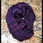 Burberry Purple NovaCheck Scarf Photo 2