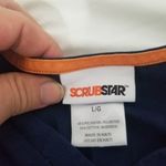 Scrubstar Navy blue scrub top size‎ L Photo 2