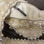 Anthropologie Lucy Satin Pearl Bag Photo 1