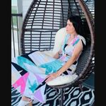 Lulus Two-Piece Maxi Dress / Skirt Set NWT XL Daydreaming White Print Blogger Photo 8