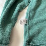 Chaser French Terry Cropped Linen-Blend Hoodie Photo 4