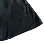 Faded Glory  Retro Vintage Y2K Genuine Leather Black Suede Skirt Size Medium Photo 3