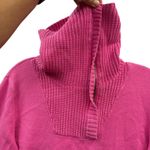 Ralph Lauren Y2K Lauren Womens Pink Half Zip Mock Neck Pullover Sweater Size MD Photo 3