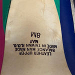 Vintage 80s Impo Colorblock pumps kitten heel size 8 pink blue Photo 3