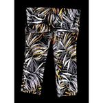 Jules & Leopold Jules Leopold Pant SP Small Petite Pull On Ankle Black White Gold Leave… Photo 1