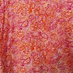 Lilly Pulitzer  Hotty Pink Ten Speed Bike Print Cotton T Shirt Dress Womens M Photo 2