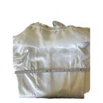 Gunne Sax Vintage  Jessica McClintock White Satin w/ Lace overlay collar wedding Photo 8