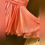 La Femme 16813 Short Dress in Coral Photo 9