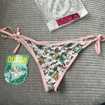 NWT Dixxon Aloha Arms Bikini Bottom XL pink and green swim Photo 1