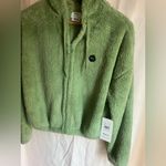 RVCA Sage Green Fleece Hoodie Photo 4