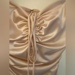 Dear Moon  Satin Light Pink Mini Dress Juniors Sz 7 Photo 3