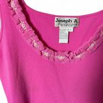 American Vintage Cottagecore Pink Tank Top with Ruffles Size Large Photo 2