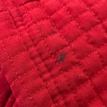 Cherokee Vintage 90s Y2K  Quilted Button Front Jacket Retro Utility Style Red XL Photo 5