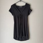 Robin Piccone sz S black hooded tunic top Photo 1