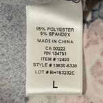 Hot Gal NWT 3/4 Sleeve Floral Mini Dress Navy Blue With Pink White Flowers Large Photo 9