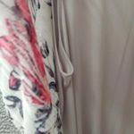 Jennifer Lopez  Floral Cold Shoulder Blouse - Pink, Black, Blue Photo 5