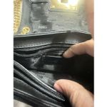 Michael Kors  Charlton Black Leather Gold Push Lock Crossbody Shoulder Bag Purse Photo 11